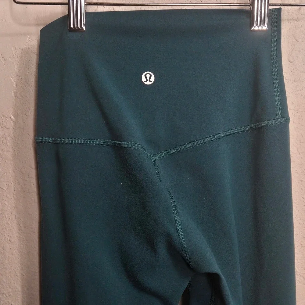Lululemon Align High Rise Leggings Womens 2 Teal 23